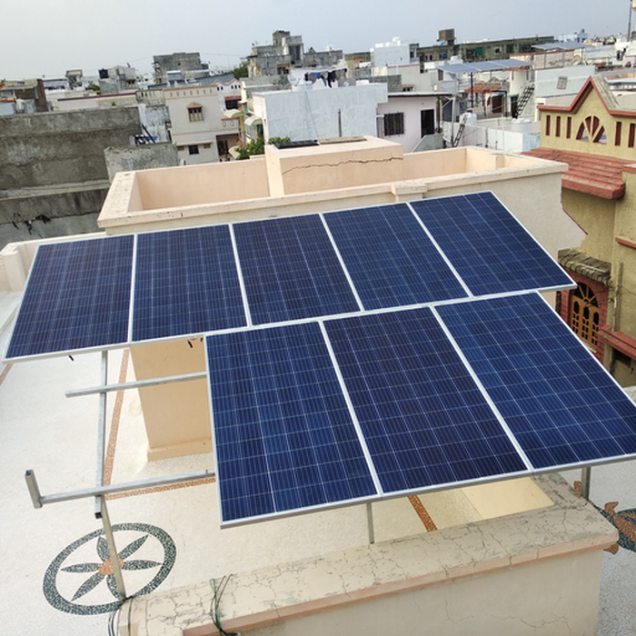 Premium rooftop solar system manufacturers in India, Ashirwad Solar installations